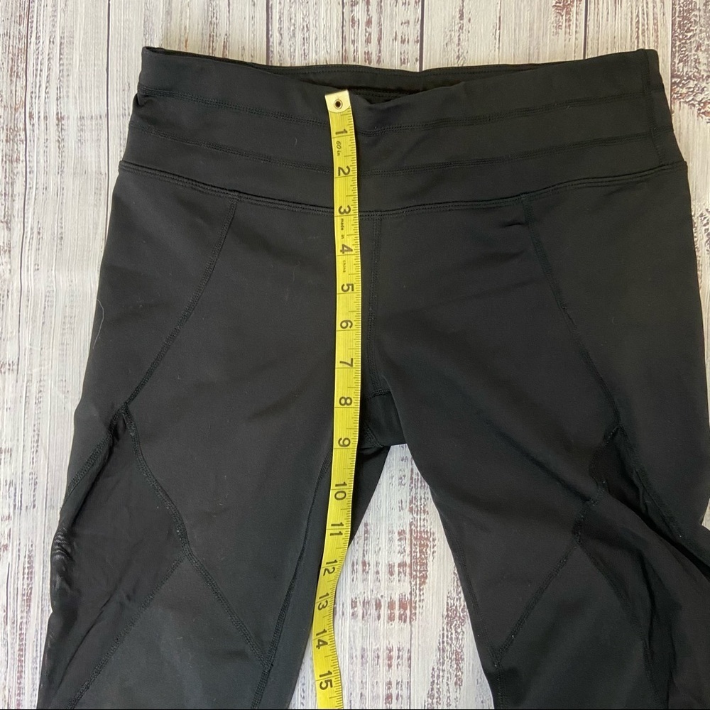 Athleta Sonar Capri with Mesh Cutouts. Size Small.  EUC - Picture 7 of 11
